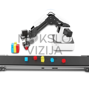 Konvojerio diržas skirtas robotinei rankai