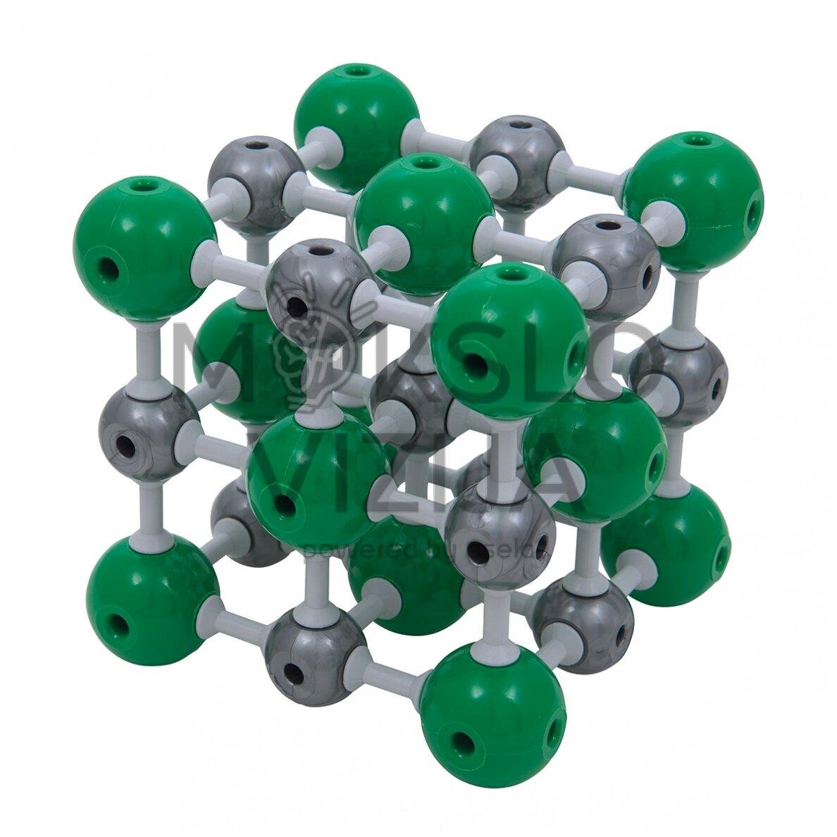 Natrio chlorido molekulinis modelis