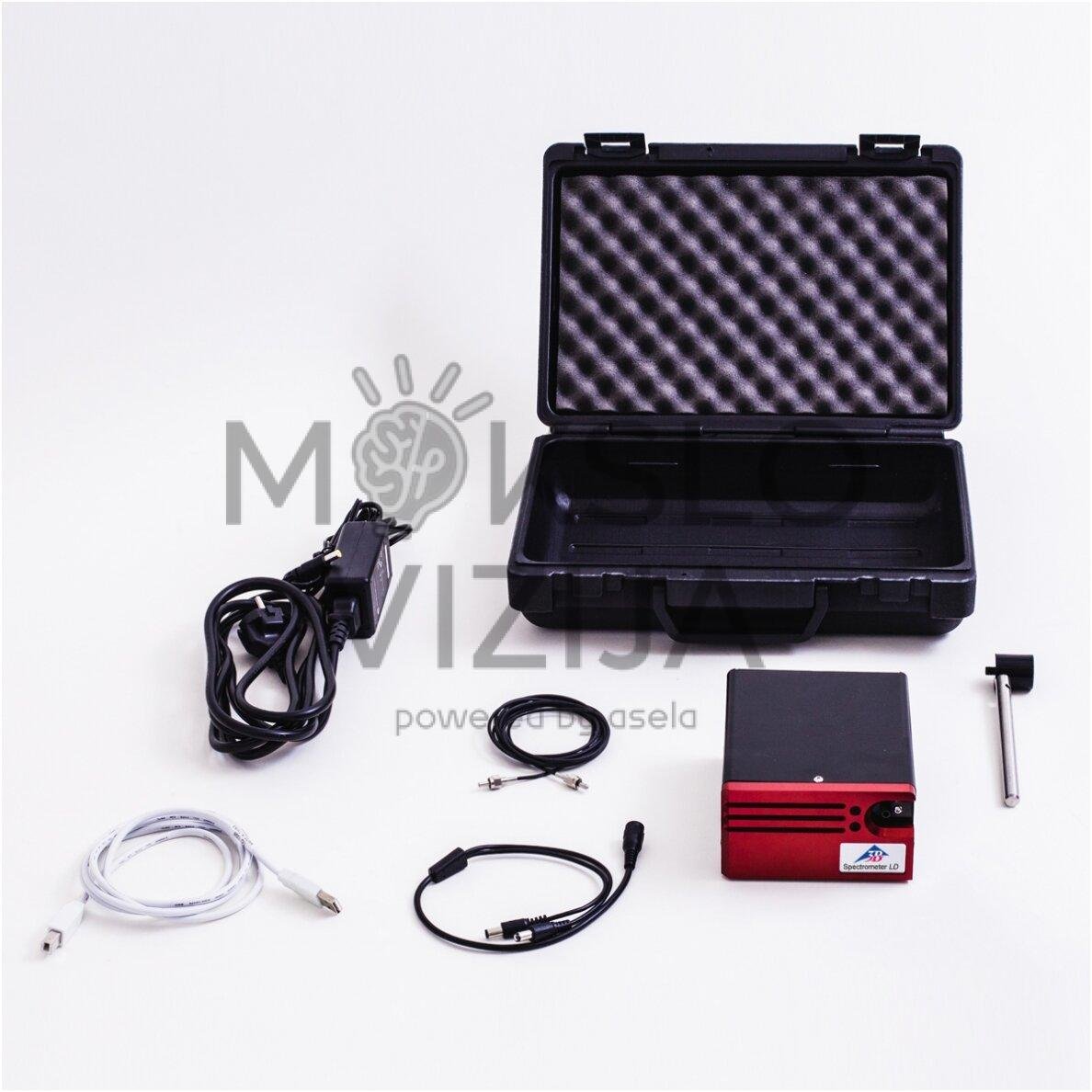 Skaitmeninis spektrometras, mažos raiškos