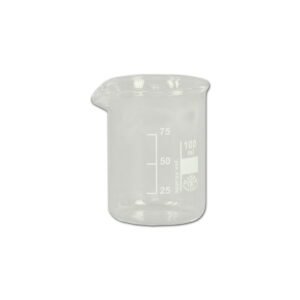 Stiklinė , 100 ml, žema forma, Boro