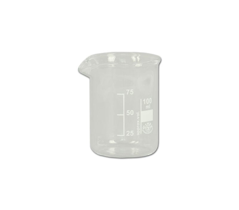 Stiklinė , 100 ml, žema forma, Boro