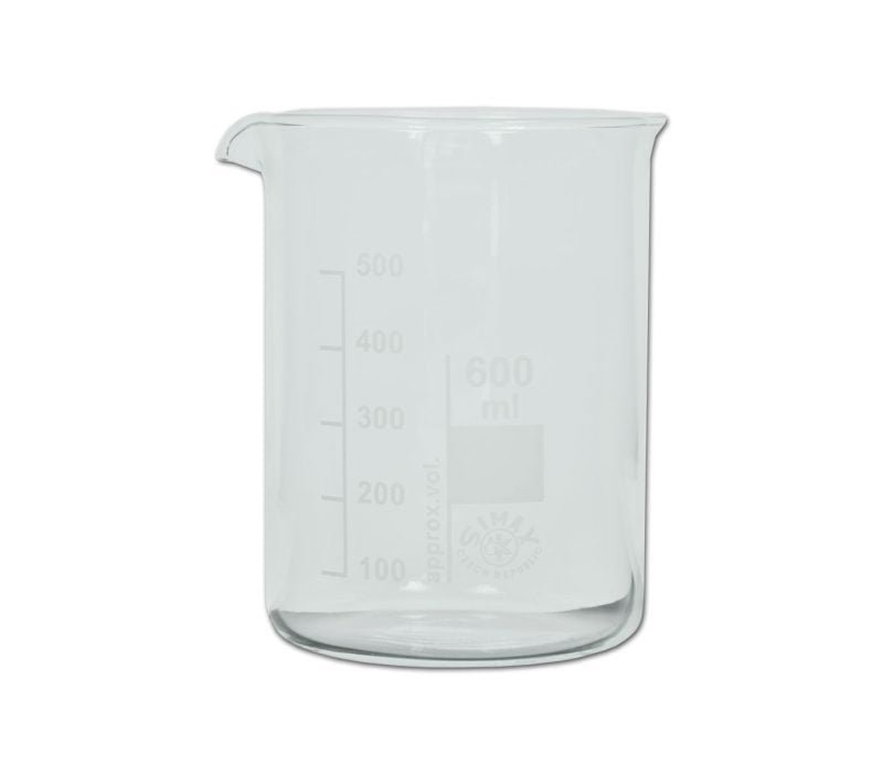 Stiklinė, 600 ml, žema forma, Boro