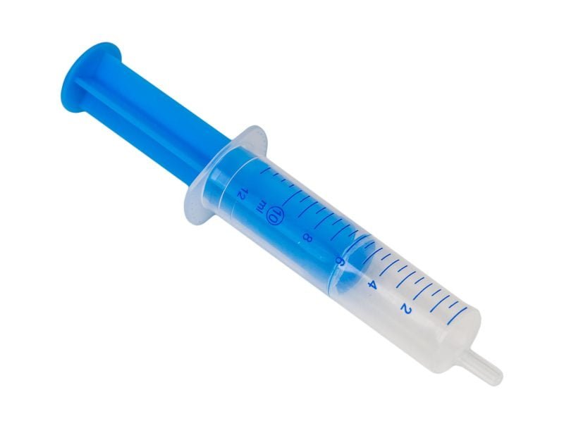 Švirkštas, 10 ml, plastikas (3 dalys)