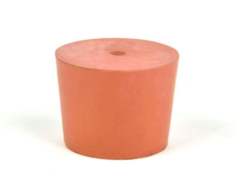 Guminis kamštis, 50/60/45 mm, 1 skylė