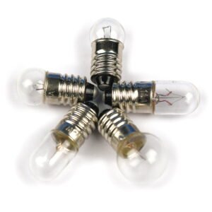 Kaitrinė lemputė, 6 V/50 mA, E10