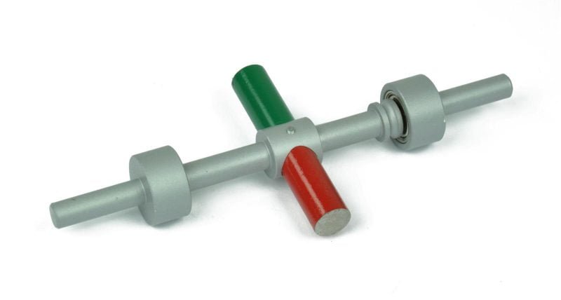 Magnetinė armatūra su rutuliniais guoliais