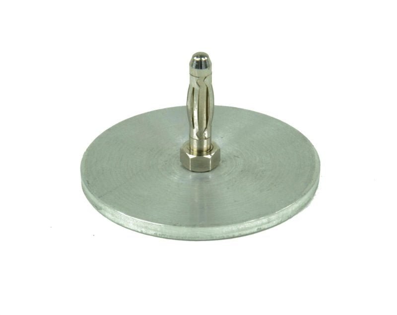 Metalinė plokštė, D=40 mm, ant kištuko