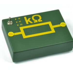 Dešimtmečio atsparumas, 10, 22, 47 kOhm