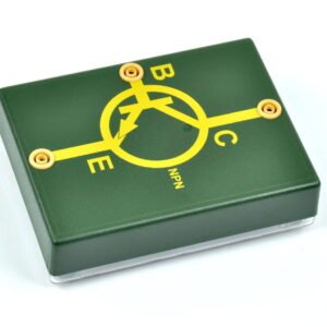 Tranzistorius NPN, bazė kairėje