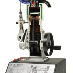 Keturtaktis dyzelinis variklis, skerspjūvio modelis