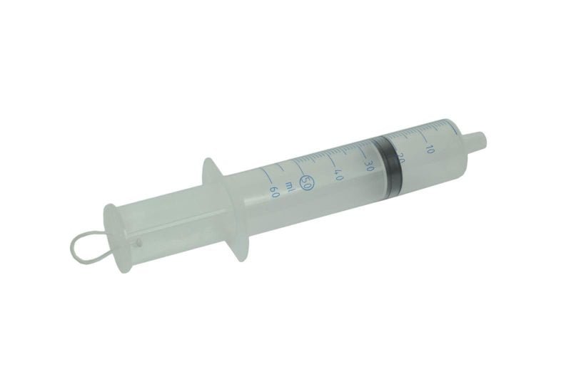Švirkšto mėginių ėmiklis su stūmokliu 60 ml, su kilpa pakabinimui