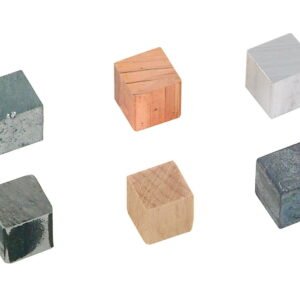 Savitasis svoris-kubeliai, 6 vnt, kiekvienas 1 cm³