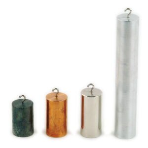 Vienodos masės kūnai, rinkinys iš 4