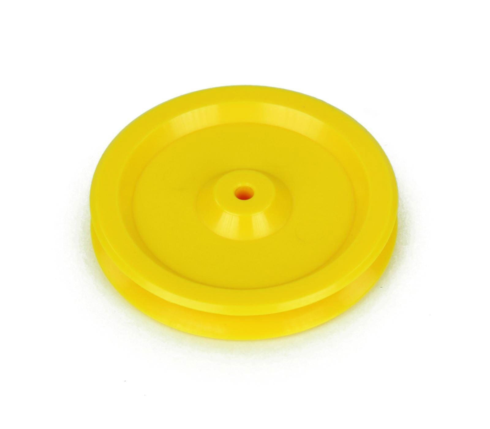 Skriemulys, plastikinis, geltonas, D=50 mm