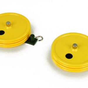 Lygiagretus skriemulio blokas, skriemulys D=100 mm