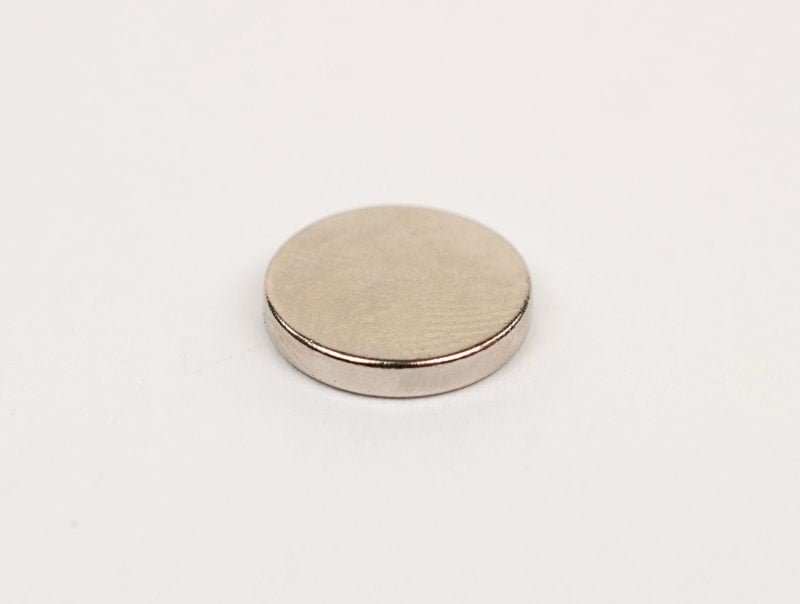 Magnetas "neo", D=12 mm, A=2 mm, nikeliuotas