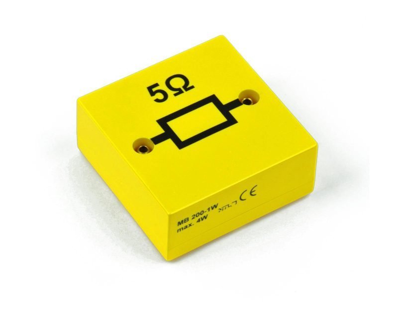 MBC Precision rezistorius, 5 omai, 10 W, tol.: ± 1 %