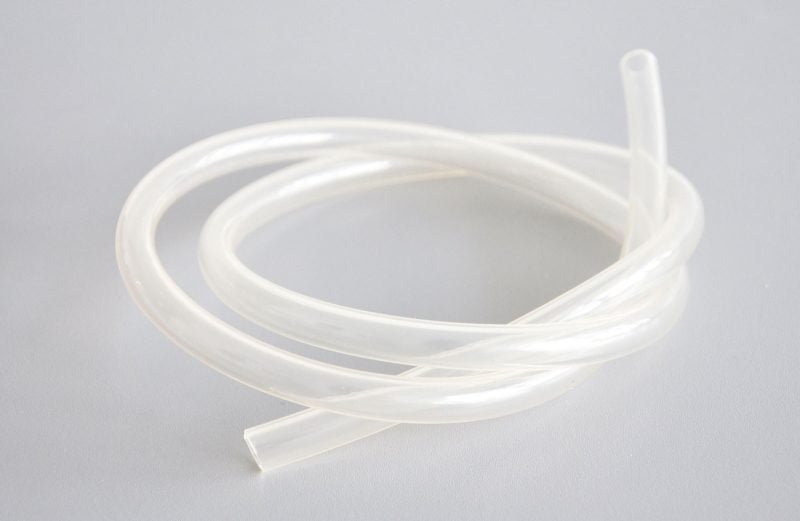 Vamzdis plastikinis, 100 cm, skaidrus
