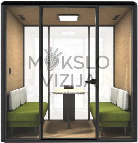 Akustinė keturvietė kabina