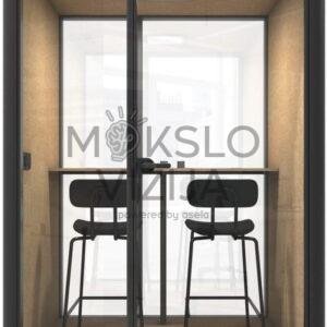 Akustinė dvivietė kabina