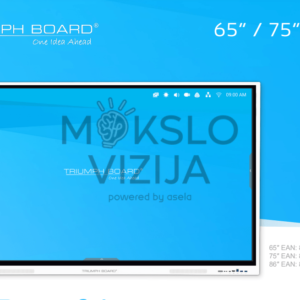 75″ interaktyvus ekranas