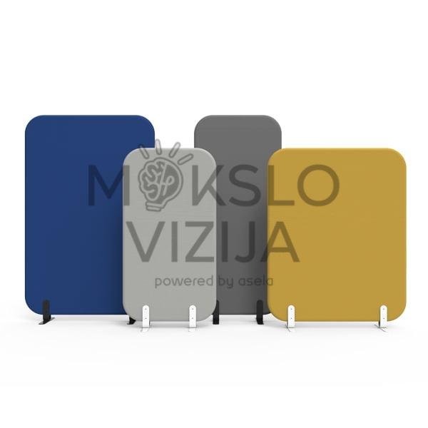 Akustinė sienelė 70 x 5 x 160 su ratukais - Image 4