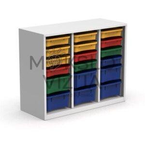 Plieninė spintelė 1040x435x850 mm.