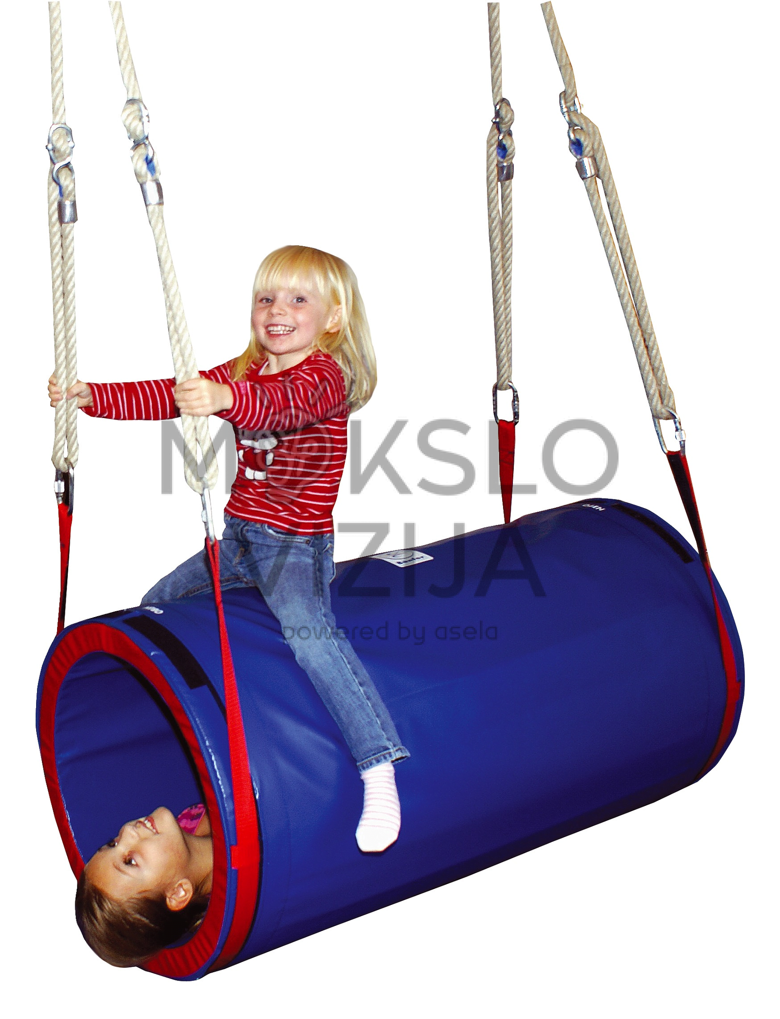 Motorinių įgūdžių tunelio sūpynės