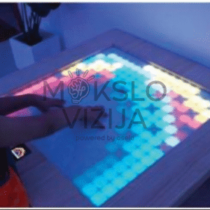 Sensorinis įnteraktyvus šviesos stalas