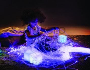 Rankinis šviesolaidžio pluošto ryšulys