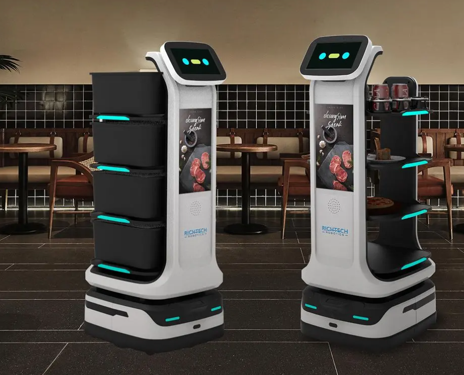 Maisto aptarnavimo robotas