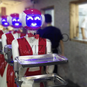 Lea – išmani, savarankiška restorano padavėja robotė