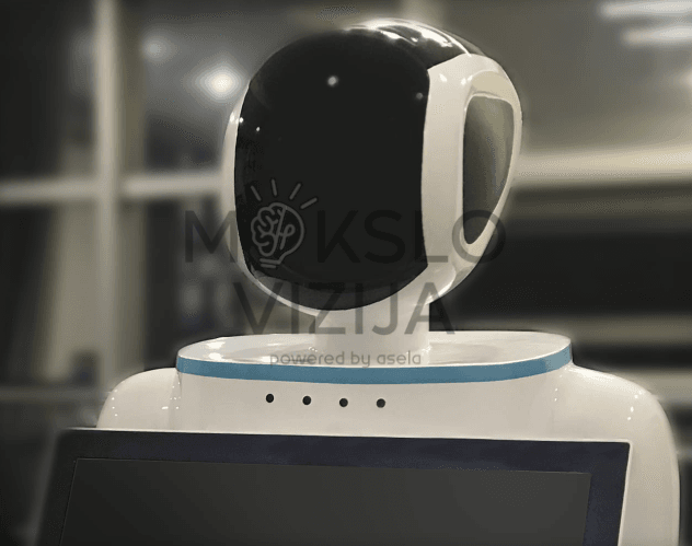 Kai – išmanus paslaugų robotas su reklamos ir aptarnavimo funkcijomis