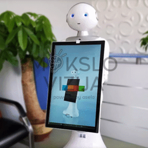Dan – daugiafunkcis robotas su įspūdingu 32" ekranu