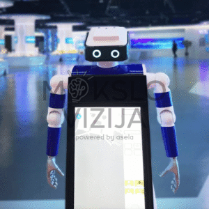 Doc – humanoidinis robotas su 27" ekranu ir natūraliais judesiais