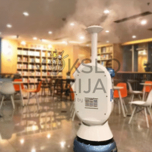 Sam-Spray – autonominis dezinfekcinis robotas su 360° purškimo sistema