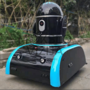 Hunter – išmanus apsaugos robotas su 360° vaizdu ir tiesioginiu stebėjimu