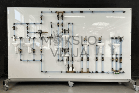 Geriamojo vandens higienos mokymo stendas