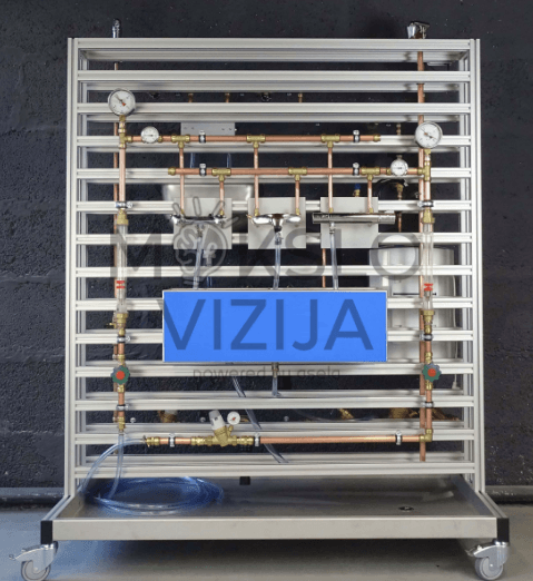 Modulių rinkinys vožtuvų tikrinimui