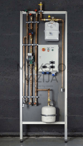 Tiekimo įrenginys ant grindų stovintiems naftos ir dujų įrenginiams