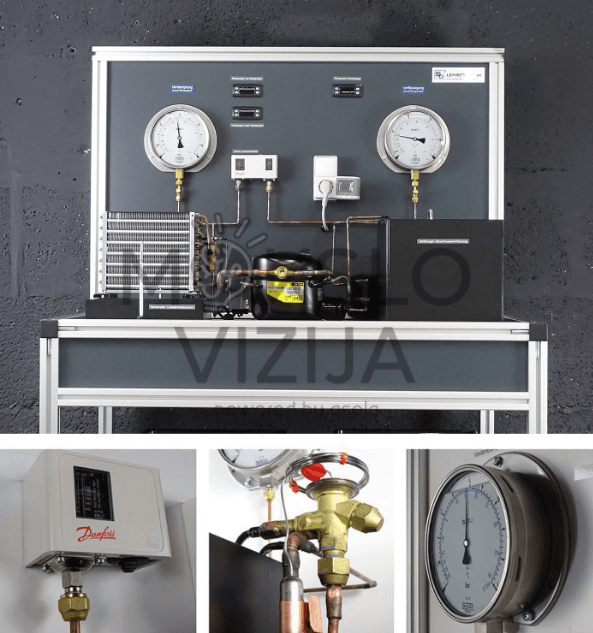 Demo sistema šilumos siurblys, oras-vanduo