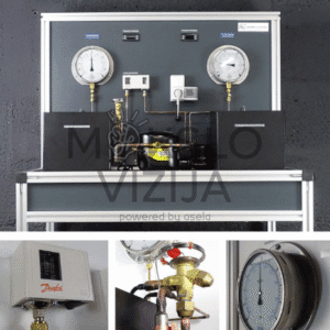 Demo sistema šilumos siurblys, vanduo-vanduo