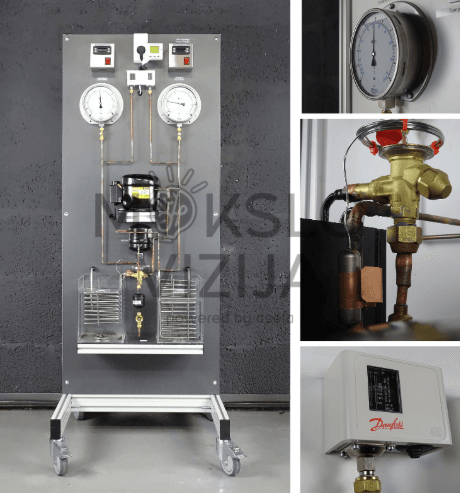 Kompaktiškas modelis šilumos siurblys, vanduo-vanduo