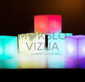 Maži šviesos kubeliai