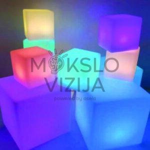 Interaktyvūs sensoriniai šviesos kubeliai