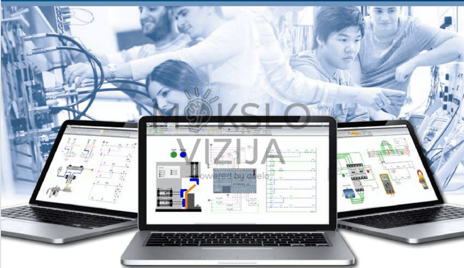 Automatikos virtuali mokymo programinė įranga (24 darbo vietos)