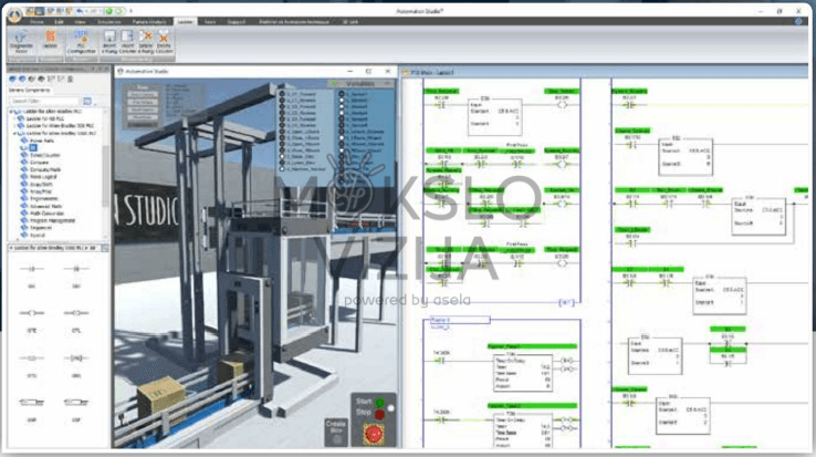 Automatikos virtuali mokymo programinė įranga (24 darbo vietos) - Image 3