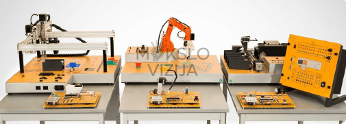 Įrangos sistema, skirta pramonės 4.0 „išmaniosios gamyklos“ tyrimui, papildyta DI