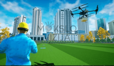 VR mokymo sistemų komplektas