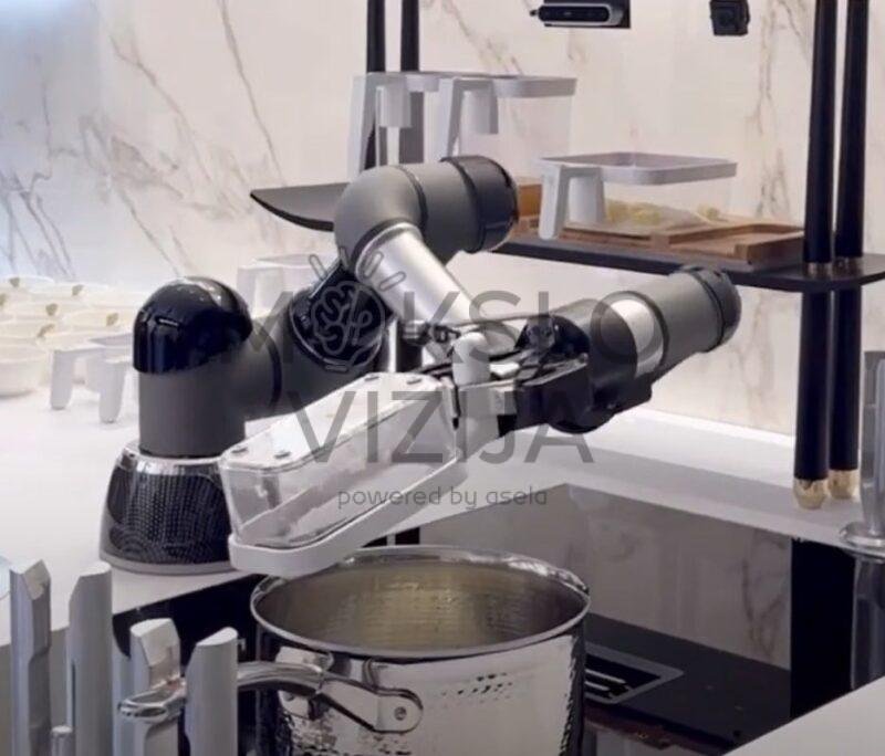Šefas robotas su integruoti dirbtiniu intelektu. - Image 8